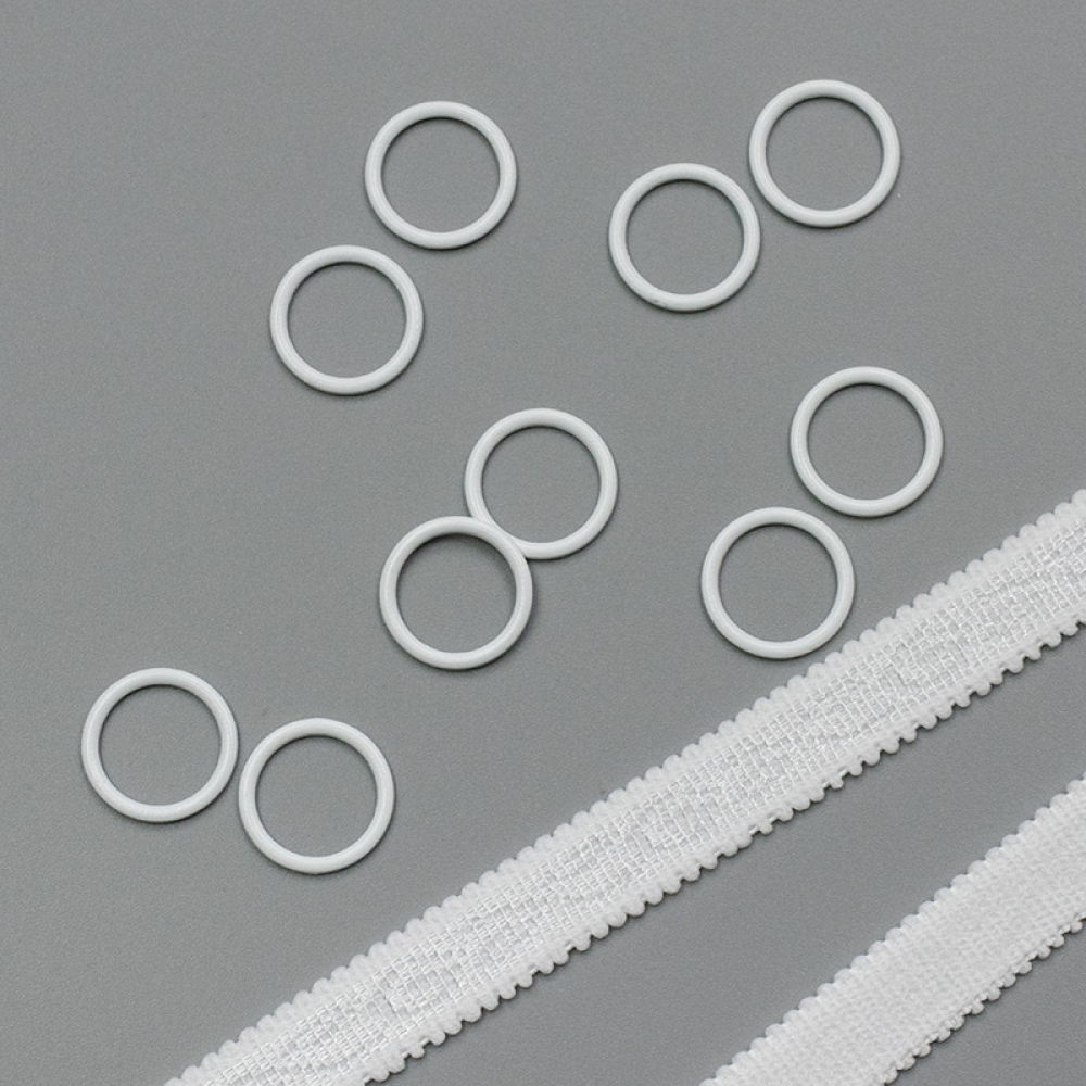 White ring for bra, 11 mm (lauma 001) (ARTA-F) (009958)