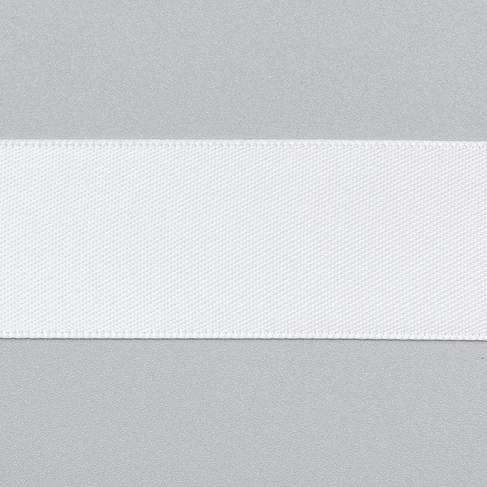 Satin ribbon, 25 mm, white (lauma 001) Corseteria (011754) Satin ribbon, 25 mm, white (lauma 001) Corseteria (011754)