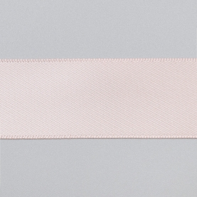 Satin ribbon, 25 mm, silver peony (lauma 168) Corseteria (011757)