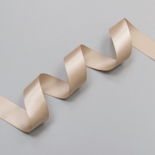 Satin ribbon, 25 mm, tan (lauma 775) Corseteria (011758)