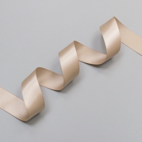 Satin ribbon, 25 mm, tan (lauma 775) Corseteria (011758)