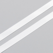 Satin ribbon, 9 mm, white (lauma 001) Corseteria (011904)