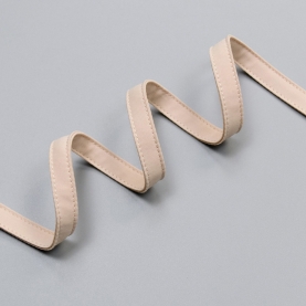 Beige bone casing, double seam, 12 mm (lauma 126) (ARTA-F) (011986)