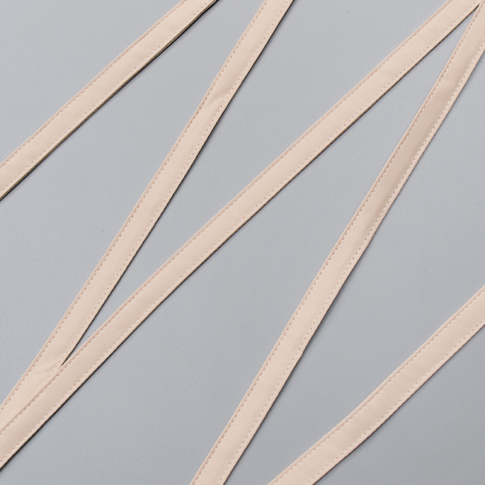 Beige bone casing, double seam, 12 mm (lauma 126) (ARTA-F) (011986)