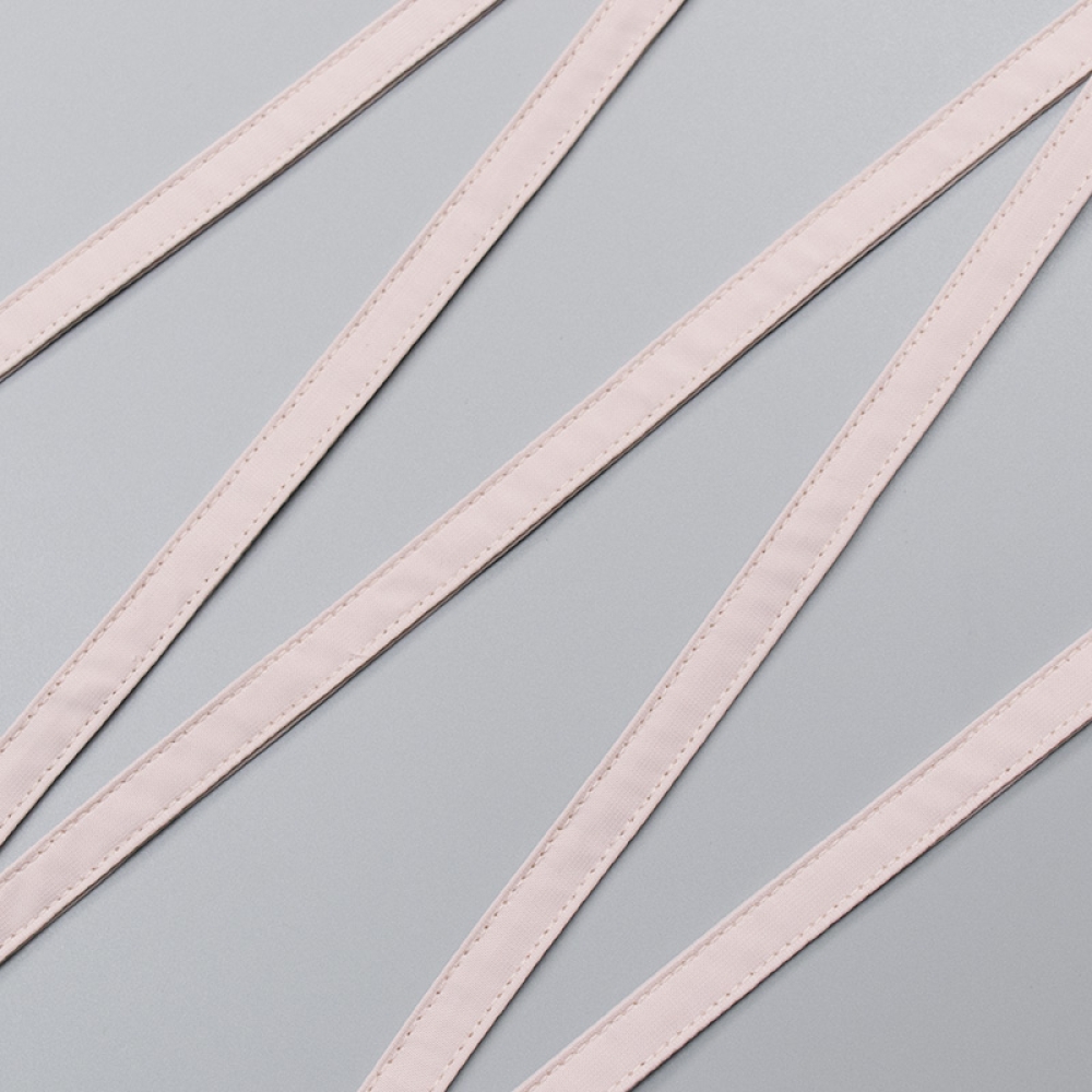 Silver peony bone casing, double seam, 12 mm (lauma 168) (ARTA-F) (011988)