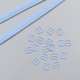 Light blue slider for bra, 10 mm (lauma 3090) (ARTA-F) (011990)