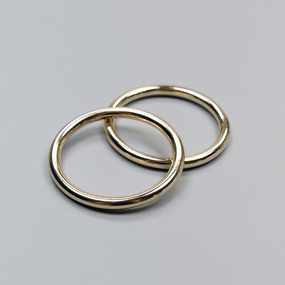 Gold ring for bra, 30 mm (ARTA-F) (012997)
