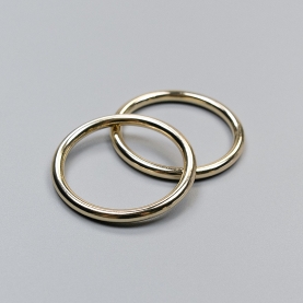 Zlatni metalni prsten za grudnjak, 30 mm (ARTA-F) (012997)