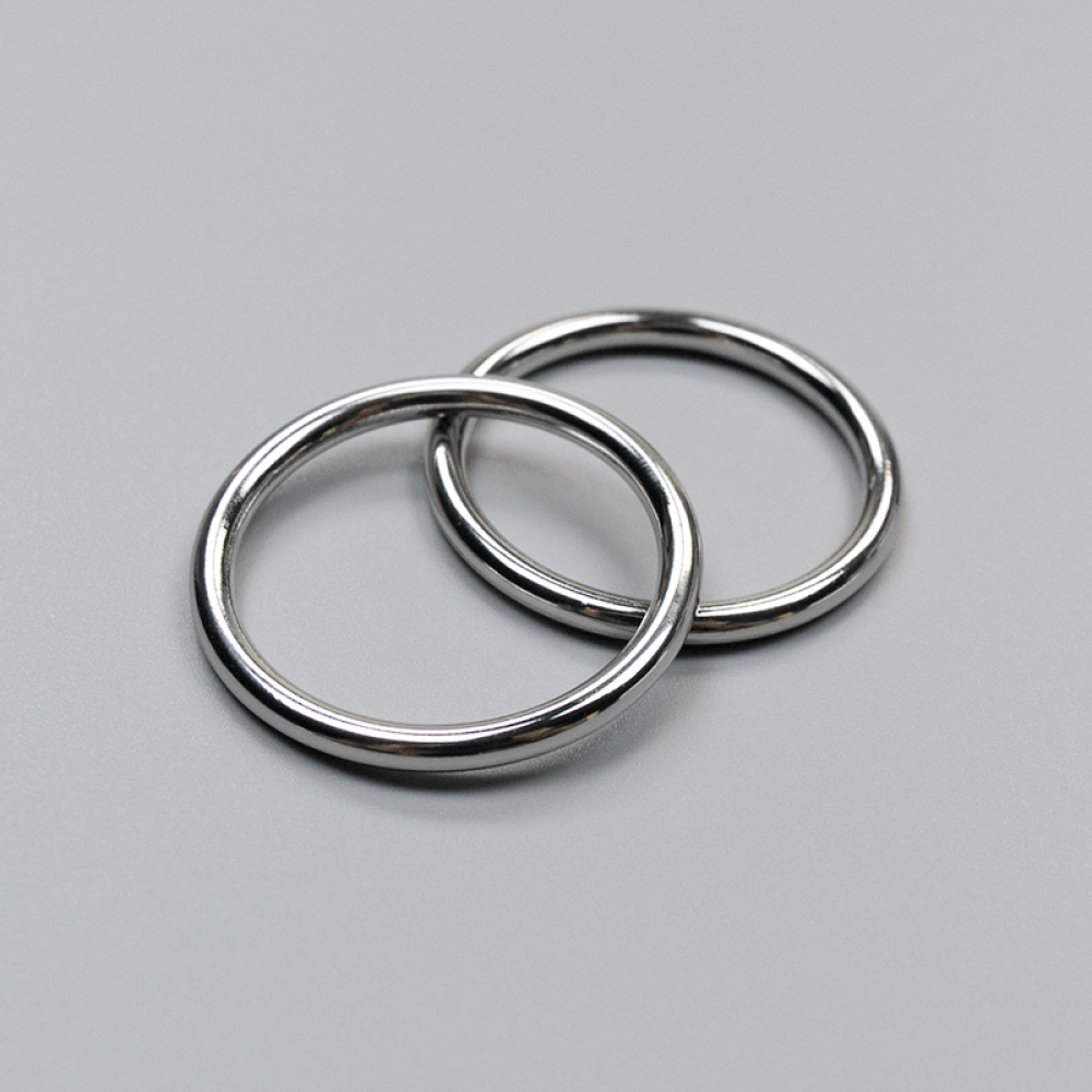 Silver ring for bra, 30 mm (ARTA-F) (012998)