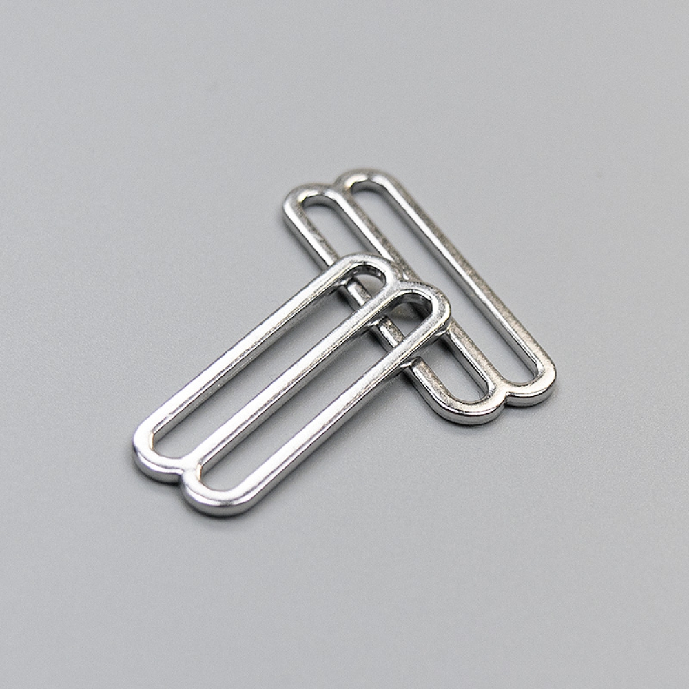 Silver slider for bra, 30 mm (ARTA-F) (013000)