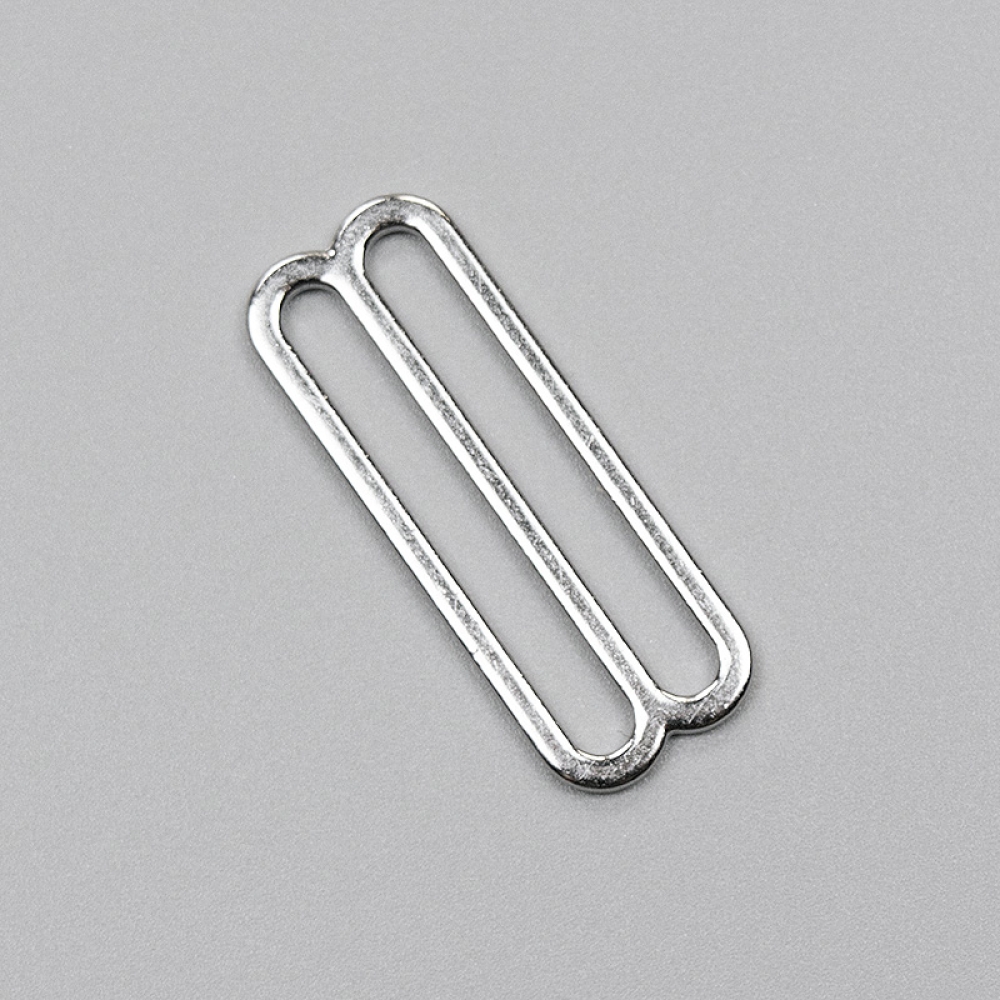 Silver slider for bra, 30 mm (ARTA-F) (013000)