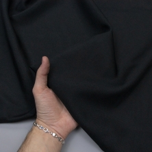 Woven interfacing fabric for corsets, 154 g/m2, 155 cm, black (013350)