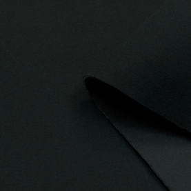Bra foam fabric, 3 mm, black, 25x48 cm (lauma 170) (013959)