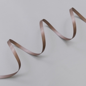 Satin ribbon, 6 mm, chocolate chip, Corseteria (014668)