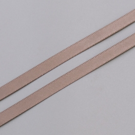 Satin ribbon, 6 mm, chocolate chip, Corseteria (014668)