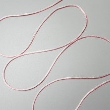 Rattail satin cord 2 mm, pink (001304)