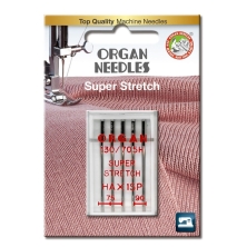 Sewing needles Organ, Super stretch, 75-90, 5pc. (001311)