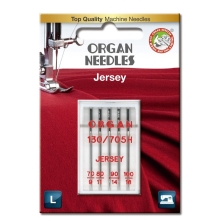 Sewing needles Organ, Jersey, 70-100, 5pc. (001315)