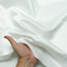 Mikado bridal satin fabric, 150 cm, off-white (001522)