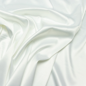 Mikado bridal satin fabric, stretch, 150 cm, off-white (001523) Mikado bridal satin fabric, stretch, 150 cm, off-white (001523)