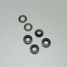 Grommet and washer, black oxide, 10 mm (40 pc.) (001528)