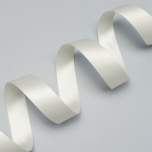 Satin ribbon, 25 mm, ivory (lauma 004) Corseteria (001539)
