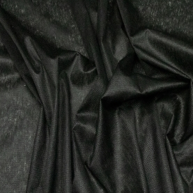Non-woven thread-stitched flizelin, 40 g/m2, 100 cm, black (001546)