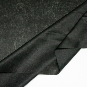 Non-woven thread-stitched flizelin, 40 g/m2, 100 cm, black (001546)