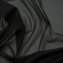 Woven ultra-thin interlining fabric, 20 g/m2, 150 cm, black (001549)