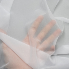 Woven ultra-thin interlining fabric, 20 g/m2, 150 cm, white (001550)